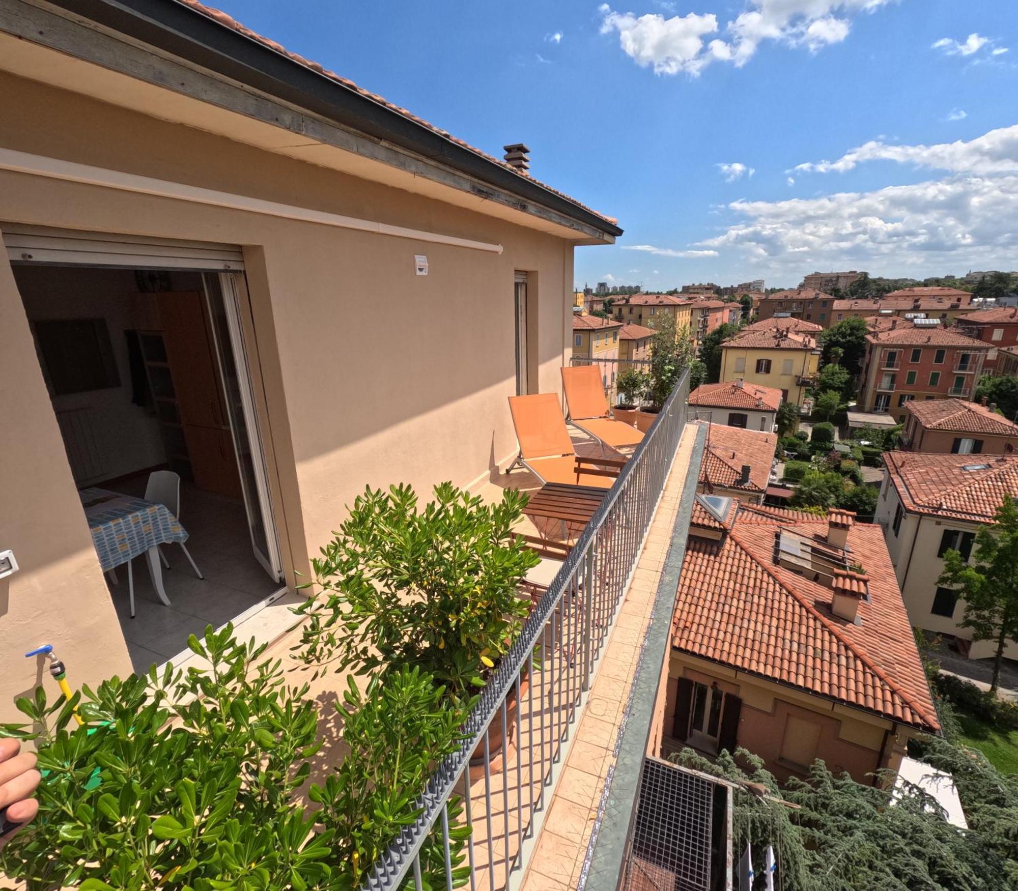 Bellavista Panoramic Terrace Appartamento Con Terrazza Zona Sant Orsola Bolonia Zewnętrze zdjęcie